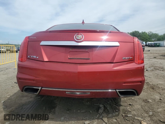 2014 Cadillac CTS Luxury AWD with VIN 1G6AX5SX0E0154757, listed as a Copart auction lot 56317425 with 156,719 mi miles and Salvage title. Bid and sale history available at DreamBid. Image 6.
