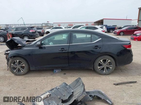 2023 Nissan Sentra SV with VIN 3N1AB8CV1PY252072, listed as a IAAI auction lot 41779656 with Not Provided miles. Bid and sale history available at carsss.com. Image 14.