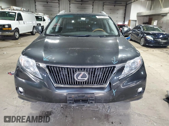 2010 Lexus RX 350 with VIN 2T2BK1BA7AC005651, listed as a Copart auction lot 49313855 with 295,153 mi miles and Non Repairable. Bid and sale history available at DreamBid. Image 5.