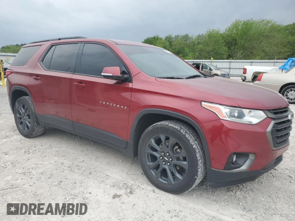 2019 Chevrolet Traverse RS with VIN 1GNERJKX8KJ241725, listed as a Copart auction lot 50967134 with 94,850 mi miles. Bid and sale history available at carsss.com. Image 4.
