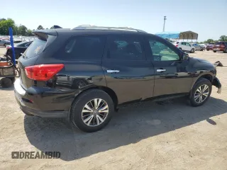2020 Nissan Pathfinder S with VIN 5N1DR2AN3LC599553, listed as a Copart auction lot 57048435 with 71,541 mi miles and Salvage title. Bid and sale history available at DreamBid. Image 3.