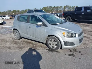 2015 Chevrolet Sonic LS with VIN 1G1JA6SH9F4128237, listed as a IAAI auction lot 41383896 with 215,524 mi miles and . Bid and sale history available at DreamBid. Image 1.