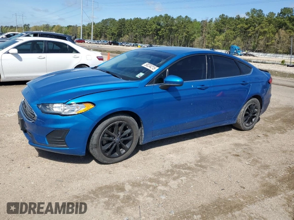 2020 Ford Fusion SE with VIN 3FA6P0HD7LR126380, listed as a Copart auction lot 50234215 with 70,438 mi miles and Salvage Title. Bid and sale history available at carsss.com. Image 1.