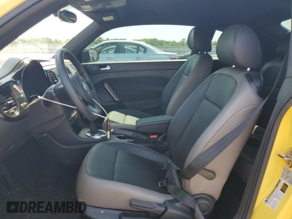2015 Volkswagen Beetle Fleet Edition with VIN 3VWF17AT9FM635908, listed as a Copart auction lot 62085845 with 78,056 mi miles and Salvage title. Bid and sale history available at DreamBid. Image 7.