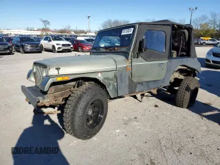 1992 Jeep Wrangler z VIN 2J4FY19P8NJ537200, wystawiony jako Copart lot #80130024 z przebiegiem 105 721 mil mil oraz Szkoda całkowita • Salvage title. Historia ofert i sprzedaży dostępna na DreamBid. Obrazek 1.