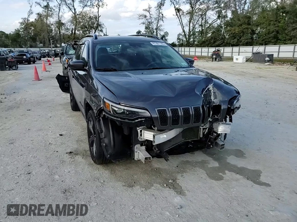 2021 Jeep Cherokee Altitude with VIN 1C4PJLLB2MD237372, listed as a Copart auction lot 47361185 with 72,229 mi miles and Salvage Title. Bid and sale history available at carsss.com. Image 15.