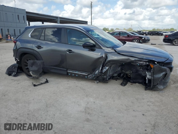 2024 Mazda CX-50 S Select with VIN 7MMVABAM8RN243572, listed as a Copart auction lot 60797435 with 14,265 mi miles and Clean title. Bid and sale history available at DreamBid. Image 4.