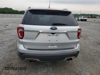 2018 Ford Explorer Platinum with VIN 1FM5K8HT0JGA01893, listed as a Copart auction lot 58896355 with 77,186 mi miles and Salvage title. Bid and sale history available at DreamBid. Image 6.
