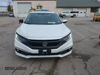 2019 Honda Civic Sedan EX with VIN 19XFC1F30KE015570, listed as a IAAI auction lot 41663514 with 152,084 mi miles. Bid and sale history available at carsss.com. Image 12.