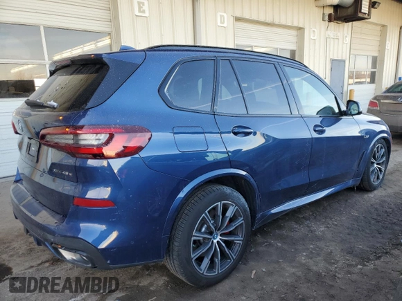 2023 BMW X5 xDrive45e with VIN 5UXTA6C08P9R64035, listed as a Copart auction lot 44251975 with 150,430 mi miles and Salvage title. Bid and sale history available at DreamBid. Image 3.