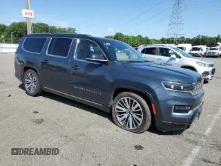 2024 Jeep Grand Wagoneer Series III with VIN 1C4SJSGP2RS186372, listed as a Copart auction lot 65153425 with Not provided miles and Salvage title. Bid and sale history available at DreamBid. Image 4.