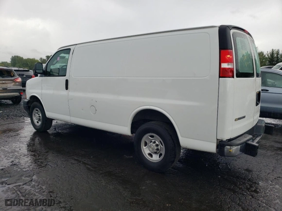 2022 Chevrolet Express Cargo Van with VIN 1GCWGAF71N1211905, listed as a Copart auction lot 73234454 with 16,763 mi miles and Clean Title. Bid and sale history available at carsss.com. Image 2.