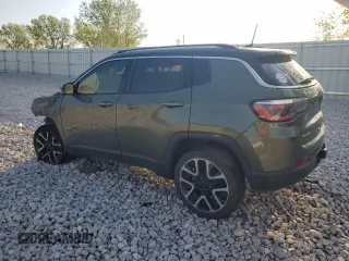 2017 Jeep Compass Limited z VIN 3C4NJDCB2HT635405, wystawiony jako Copart lot #52593685 z przebiegiem Nie podano mil oraz Czysty tytuł • Clean title. Historia ofert i sprzedaży dostępna na DreamBid. Obrazek 2.
