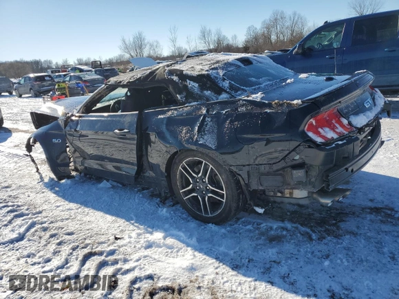 2023 Ford Mustang GT Premium z VIN 1FATP8FF1P5107208, wystawiony jako Copart lot #88124295 z przebiegiem 9 684 mil mil oraz Szkoda całkowita • Salvage title. Historia ofert i sprzedaży dostępna na DreamBid. Obrazek 2.