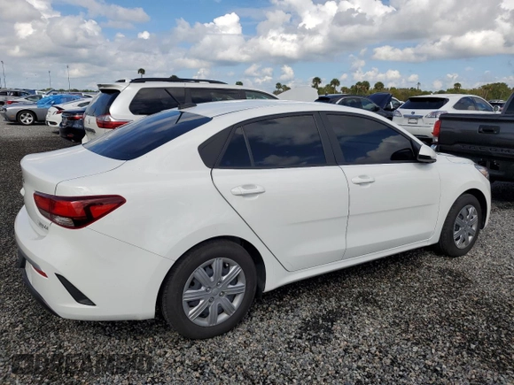 2023 Kia Rio S with VIN 3KPA24AD3PE603095, listed as a Copart auction lot 74014854 with Not Provided miles and Salvage Title. Bid and sale history available at DreamBid. Image 3.