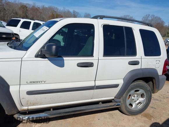 2004 Jeep Liberty Sport with VIN 1J4GK48K44W267418, listed as a IAAI auction lot 41591036 with 181,453 mi miles and . Bid and sale history available at DreamBid. Image 14.