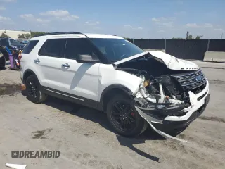 2017 Ford Explorer with VIN 1FM5K7BH0HGE40763, listed as a Copart auction lot 53964455 with 148,806 mi miles and Salvage Title. Bid and sale history available at DreamBid. Image 4.