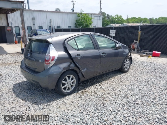 2014 Toyota Prius One with VIN JTDKDTB39E1070331, listed as a IAAI auction lot 42086348 with 219,028 mi miles and . Bid and sale history available at DreamBid. Image 4.