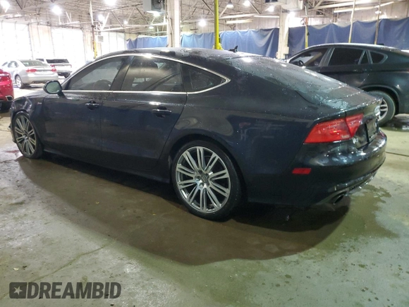 2012 Audi A7 Prestige z VIN WAUSGAFC8CN001445, wystawiony jako Copart lot #52550225 z przebiegiem 84 979 mil mil oraz Szkoda całkowita • Salvage title. Historia ofert i sprzedaży dostępna na DreamBid. Obrazek 2.