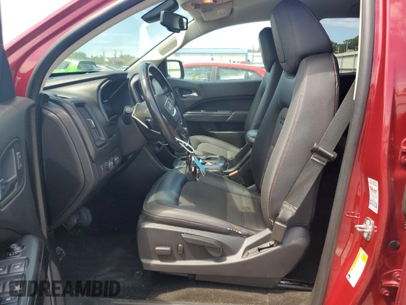 2018 GMC Canyon 4WD All Terrain with VIN 1GTG6CEN8J1281172, listed as a Copart auction lot 61536385 with 93,365 mi miles and Salvage title. Bid and sale history available at DreamBid. Image 7.