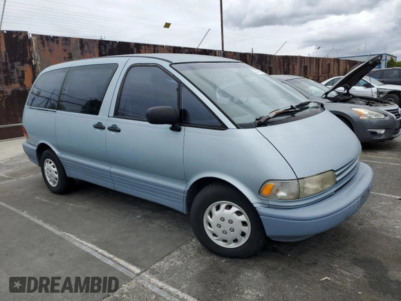 1991 Toyota Previa z VIN JT3AC11R6M0021461, wystawiony jako Copart lot #53749465 z przebiegiem 172 996 mil mil oraz Czysty tytuł • Clean title. Historia ofert i sprzedaży dostępna na DreamBid. Obrazek 4.