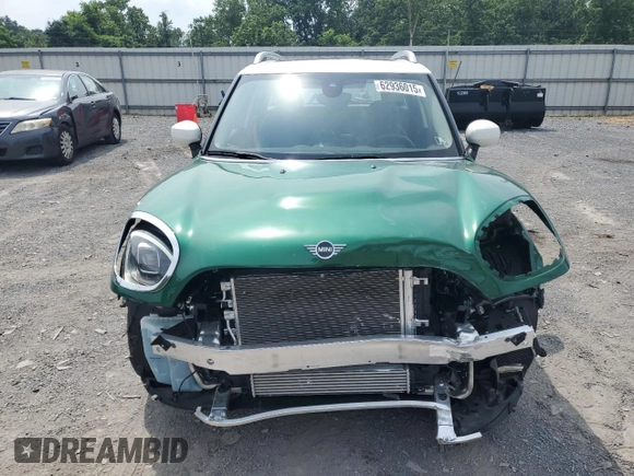 2023 MINI Countryman Cooper S with VIN WMZ83BR06P3P69166, listed as a Copart auction lot 62936015 with 12,153 mi miles and Salvage title. Bid and sale history available at DreamBid. Image 5.
