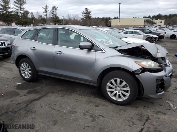 2010 Mazda CX-7 Sport with VIN JM3ER2WM4A0312929, listed as a Copart auction lot 48062835 with NaN miles and Salvage Title. Bid and sale history available at carsss.com. Image 4.