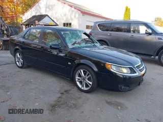 2008 Saab 9-5 with VIN YS3ED49G583500790, listed as a IAAI auction lot 40663864 with 125,363 mi miles. Bid and sale history available at carsss.com. Image 1.