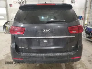 2020 Kia Sedona EX with VIN KNDMB5C17L6576246, listed as a Copart auction lot 43108735 with 150,629 mi miles and Salvage Title. Bid and sale history available at carsss.com. Image 6.