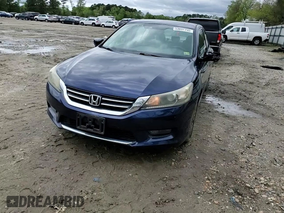 2014 Honda Accord Sedan EX-L with VIN 1HGCR2F85EA147056, listed as a Copart auction lot 53037755 with 100,564 mi miles and Salvage Title. Bid and sale history available at carsss.com. Image 11.
