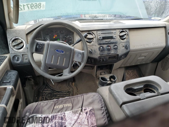 2010 Ford F-250 XL с VIN 1FTSX2B5XAEA19197, выставлен на аукционе Copart как лот 86971204 с пробегом 161 205 миль миль и Списание • Salvage title. История ставок и продаж доступна на DreamBid. Изображение 8.