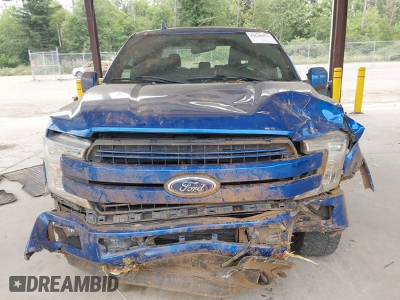 2018 Ford F-150 XL with VIN 1FTEW1EG5JFC68007, listed as a IAAI auction lot 42640571 with 148,394 mi miles and . Bid and sale history available at DreamBid. Image 6.
