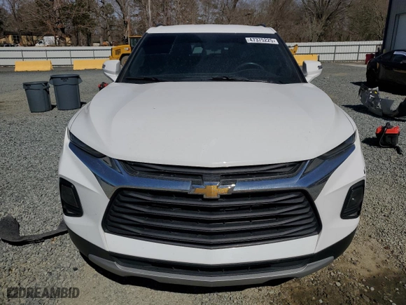 2020 Chevrolet Blazer LT with VIN 3GNKBCRS1LS559585, listed as a Copart auction lot 47375225 with 62,028 mi miles and Salvage Title. Bid and sale history available at carsss.com. Image 5.
