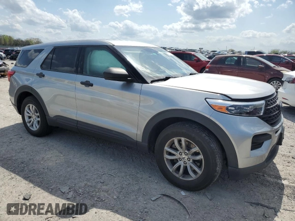 2020 Ford Explorer with VIN 1FMSK8BH1LGC83021, listed as a Copart auction lot 51716215 with 93,050 mi miles and Salvage title. Bid and sale history available at DreamBid. Image 4.