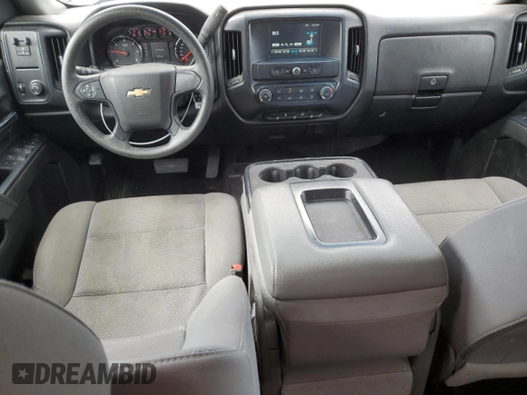 2017 Chevrolet Silverado 1500 Custom with VIN 1GCVKPEC4HZ286101, listed as a Copart auction lot 48400425 with 43,874 mi miles and Salvage Title. Bid and sale history available at DreamBid. Image 8.