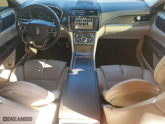 2017 Lincoln Continental Select with VIN 1LN6L9TK0H5605214, listed as a Copart auction lot 88552245 with 108,931 mi miles and Salvage Title. Bid and sale history available at carsss.com. Image 8.