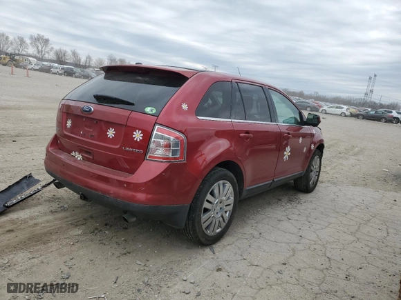 2009 Ford Edge Limited with VIN 2FMDK39C59BA87220, listed as a Copart auction lot 50958075 with 189,663 mi miles and Salvage Title. Bid and sale history available at carsss.com. Image 3.