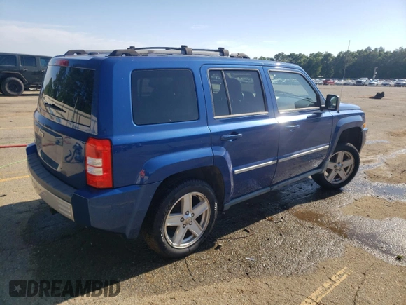 2010 Jeep Patriot Limited z VIN 1J4NF4GB4AD519060, wystawiony jako Copart lot #57623785 z przebiegiem 187 257 mil mil oraz Szkoda całkowita • Salvage title. Historia ofert i sprzedaży dostępna na DreamBid. Obrazek 3.