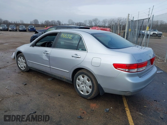 2004 Honda Accord LX with VIN 1HGCM66344A047636, listed as a IAAI auction lot 41706632 with 124,439 mi miles and . Bid and sale history available at DreamBid. Image 3.