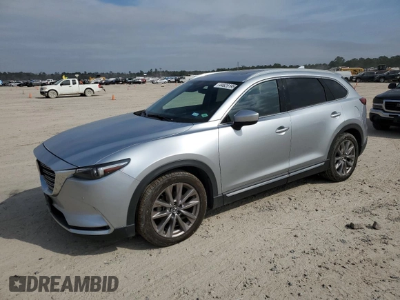 2020 Mazda CX-9 Grand Touring z VIN JM3TCADY0L0417673, wystawiony jako Copart lot #44625195 z przebiegiem 94 221 mil mil oraz Szkoda całkowita • Salvage title. Historia ofert i sprzedaży dostępna na DreamBid. Obrazek 1.