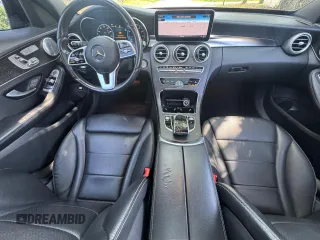 2021 Mercedes-Benz C 300 with VIN W1KWF8EB7MR635595, listed as a Copart auction lot 62626935 with 59,432 mi miles and Clean title. Bid and sale history available at DreamBid. Image 9.