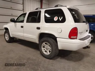 2003 Dodge Durango SLT with VIN 1D4HS48N33F629275, listed as a IAAI auction lot 41667214 with 163,391 mi miles and . Bid and sale history available at DreamBid. Image 3.
