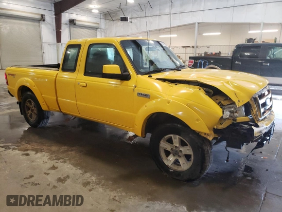 2006 Ford Ranger XL with VIN 1FTZR15E66PA03928, listed as a Copart auction lot 52025225 with 171,073 mi miles and Salvage Title. Bid and sale history available at carsss.com. Image 4.