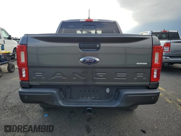 2019 Ford Ranger XL with VIN 1FTER4FH5KLA21640, listed as a Copart auction lot 62613985 with 27,964 mi miles and Salvage title. Bid and sale history available at DreamBid. Image 6.