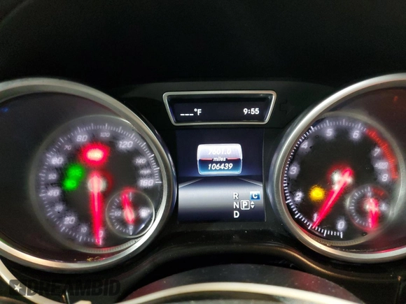 2017 Mercedes-Benz GLS with VIN 4JGDF6EE9HA989523, listed as a Copart auction lot 71134162 with 106,439 mi miles. Bid and sale history available at carsss.com. Image 9.