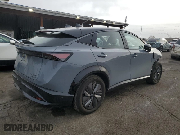 2024 Nissan ARIYA Platinum+ with VIN JN1DF0CD6RM742832, listed as a Copart auction lot 49673935 with 479 mi miles and Salvage title. Bid and sale history available at DreamBid. Image 3.