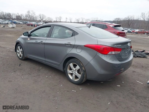 2012 Hyundai Elantra GLS PZEV with VIN 5NPDH4AEXCH071001, listed as a IAAI auction lot 41850232 with 147,278 mi miles. Bid and sale history available at carsss.com. Image 3.