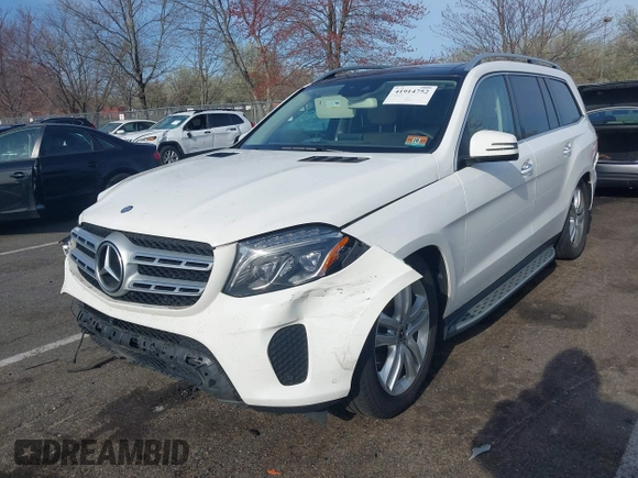 2017 Mercedes-Benz GLS 450 with VIN 4JGDF6EE6HA908431, listed as a IAAI auction lot 41914752 with 156,939 mi miles and . Bid and sale history available at DreamBid. Image 19.
