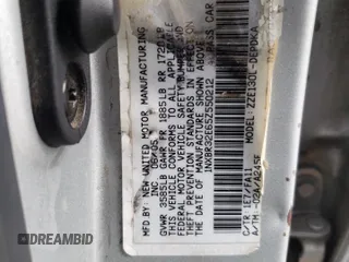 2005 Toyota Corolla CE with VIN 1NXBR32E65Z550212, listed as a Copart auction lot 54346315 with 252,260 mi miles and Salvage Title. Bid and sale history available at DreamBid. Image 12.