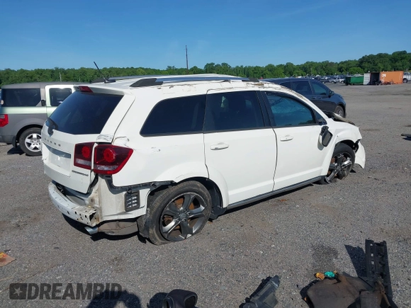2015 Dodge Journey Crossroad z VIN 3C4PDCGG8FT567835, wystawiony jako IAAI lot #42290535 z przebiegiem 151 191 mil mil oraz . Historia ofert i sprzedaży dostępna na DreamBid. Obrazek 4.